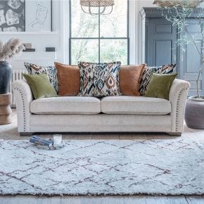 Alstons Evesham 4 Seater Fabric Sofa