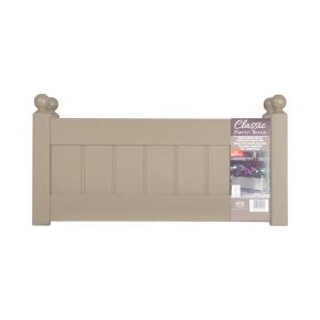 AFK Classic Wooden Painted Trough, 66cm, Nutmeg