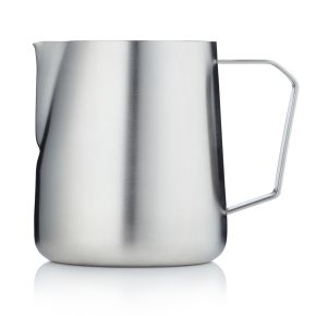 Barista & Co Pro Milk Pitcher, 400ml, Silver