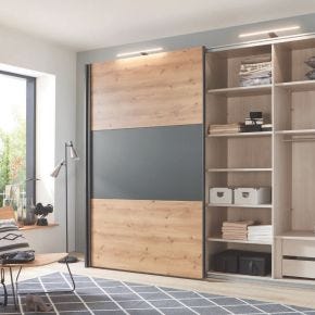 Wiemann Korfu Sliding Wardrobe, 250 x 236cm