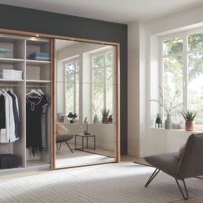 Wiemann Korfu Sliding Wardrobe, 200 x 217cm