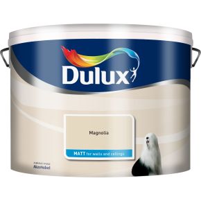 Dulux Matt Emulsion Paint, 5L, Magnolia