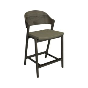 Casa Vienna Bar Stool, Grey