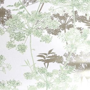 Superfresco Meadow Floral Wallpaper, Green