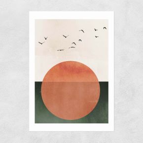 Rising Printed Artwork by Kubista, A2