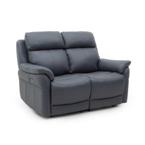 Casa Maxwell 2 Seater Power Recliner Leather Sofa with Head Tilt