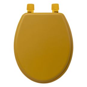 5five Colours Toilet Seat, Mustard