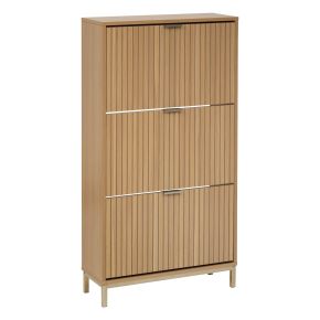 5five Tall Shoe Cabinet, Natural