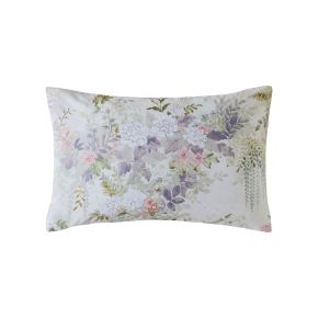 Laura Ashley Linlithgow Standard Pillowcase Pair, Pale Lavender