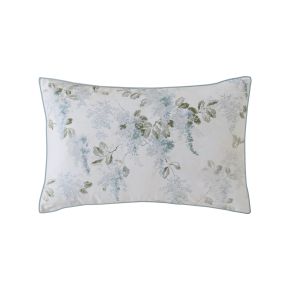 Laura Ashley Mirabelle Standard Pillowcase Pair, Pale Seaspray