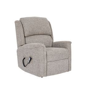 Celebrity Farndon Grande Power Recliner Fabric Armchair, Luna Silver