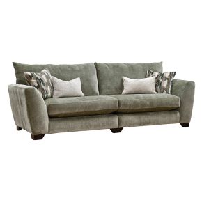 Casa Marcy 3 Seater Fabric Sofa, Dijon Sage