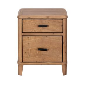 Casa Jura 2 Drawer Bedside Cabinet