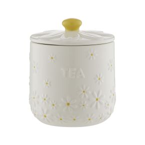 Price & Kensington Daisy Tea Jar, Cream