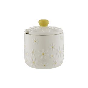 Price & Kensington Daisy Sugar Bowl, Cream
