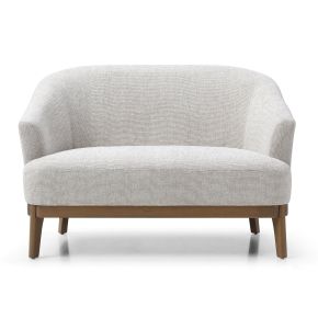 Casa Elsie 2 Seater Fabric Sofa, Natural