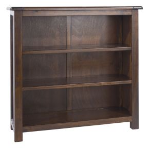 Casa Brett Low Bookcase, Walnut