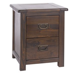 Casa Brett 2 Drawer Bedside Table