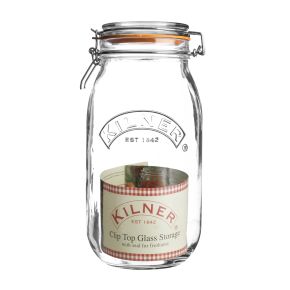 Kilner Round Clip Top Jar, 2 Litre