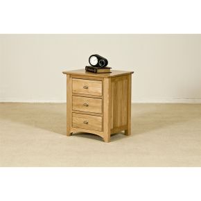 Casa Toulouse 3 Drawer Bedside Cabinet