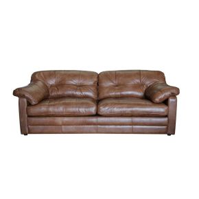 Alexander & James Bailey 3 Seater Leather Sofa