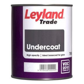 Leyland Trade Undercoat Paint, 750ml, White