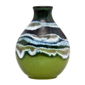 Poole Pottery Maya Bud Vase, 12cm