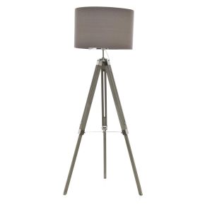 Casa Metro Tripod Floor Lamp, Grey