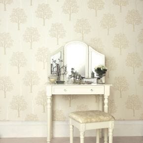 Holden Decor Opus Ornella Wallpaper, Cream