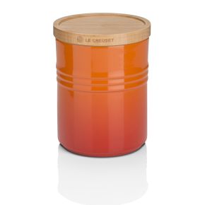 Le Creuset Stoneware Storage Jar Medium, Volcanic