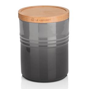 Le Creuset Stoneware Storage Jar Medium, Flint