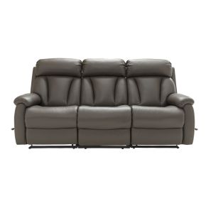 La-Z-Boy Georgina 3 Seater Manual Recliner Leather Sofa