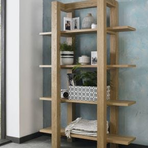 Casa Toledo Shelving Unit, Light Oak