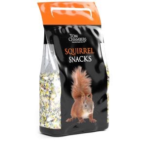 Tom Chambers Squirrel Snacks Squirrel Food, 2kg