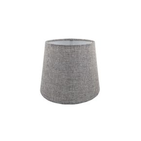 Casa Empire Linen Lamp Shade, 20cm, Grey