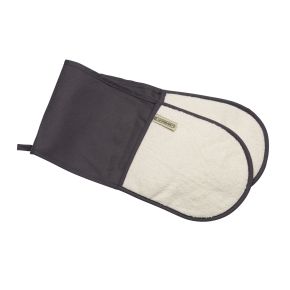 Le Creuset Double Oven Glove, Flint