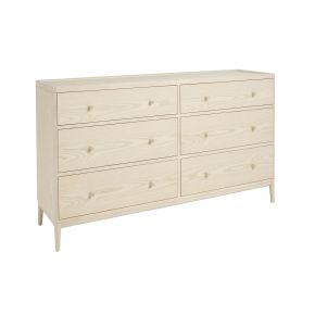 Ercol Salina 6 Drawer Wide Chest of Drawers