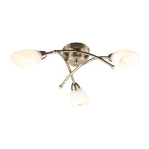 Casa Vivaldi Ceiling Fitting, Antique Brass