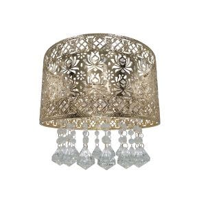 Casa Seattle Rose Ceiling Lamp Shade, French Gold