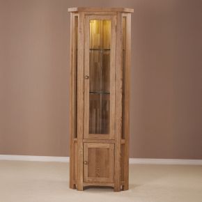 Casa Seville Tall Corner Display Cabinet 