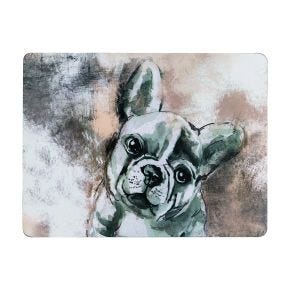 Denby French Bulldog Placemats, Set of 4 