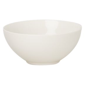 Casa Coupe Cereal Bowl, 14cm, White