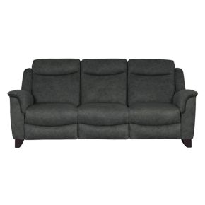 Parker Knoll Manhattan 3 Seater Power Recliner Leather Sofa, Oxford Winter Lake