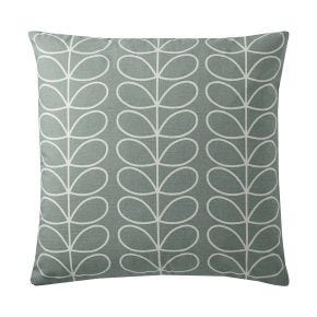 Orla Kiely Small Linear Stem Cushion, Duckegg