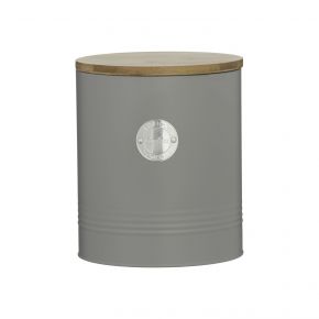 Typhoon Living Cookie Storage Jar, 3.4L, Grey