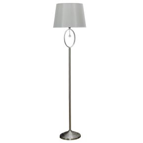 Casa Crystal Hanging Floor Lamp, Silver