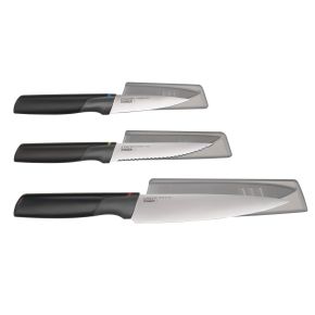 Joseph Joseph Elevate Knives 3 Piece Set, Grey