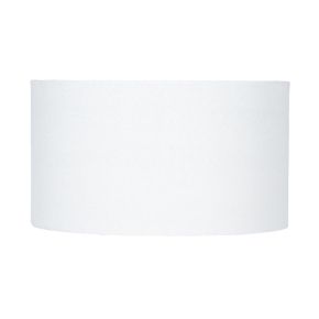 Pacific Lifesyle Bassey Cylinder Shade 40cm, White