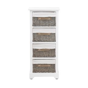 Casa Unit With 4 Baskets, Grey