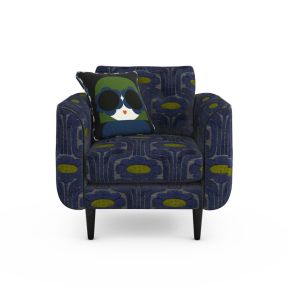 Orla Kiely Linden Fabric Pattern Armchair